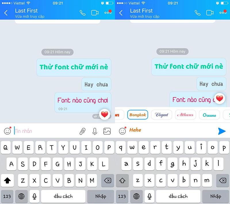 Cách đổi font chữ Zalo cực chất trên iPhone