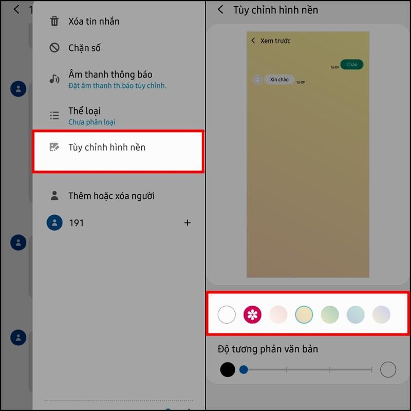 Cách đổi hình nền tin nhắn trên điện thoại Samsung cực nhanh mà 90% người dùng chưa biết