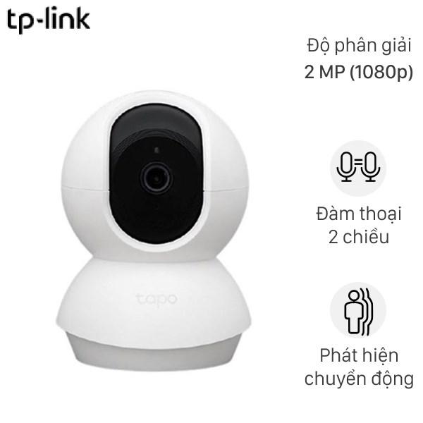 Camera WiFi 360 Độ 1080P TP-Link Tapo TC70 650 bao qu&aacute;t tốt kh&ocirc;ng gian với g&oacute;c quay ngang 360 độ