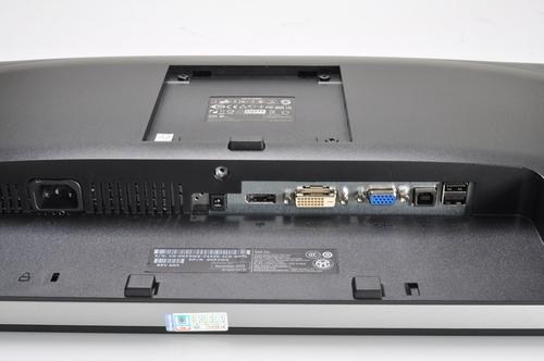 "Cổng kết nối trên màn hình Dell Ultrasharp U2312HM"