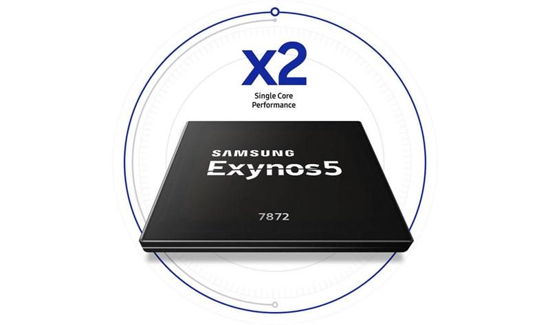 Exynos 7872 hỗ trợ camera trước và sau đều có độ phân giải lên đến 21.7 MP