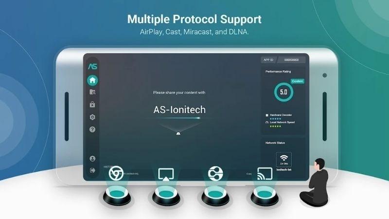 Screenshots Tải AirScreen - Trình chiếu màn hình không dây với các thiết bị