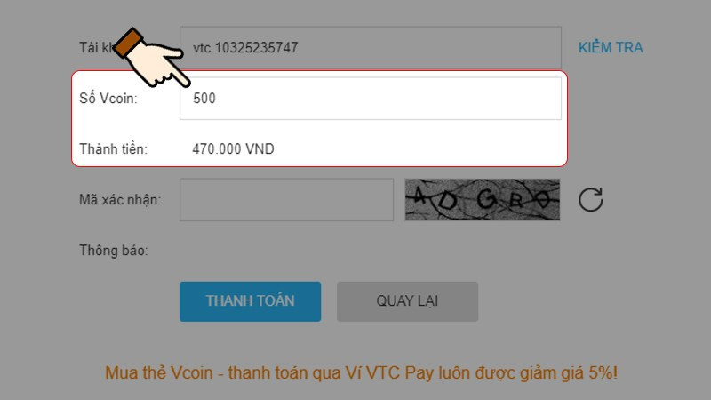 Hướng Dẫn Nạp Vcoin Chi Tiết và Nhanh Chóng Nhất 2024