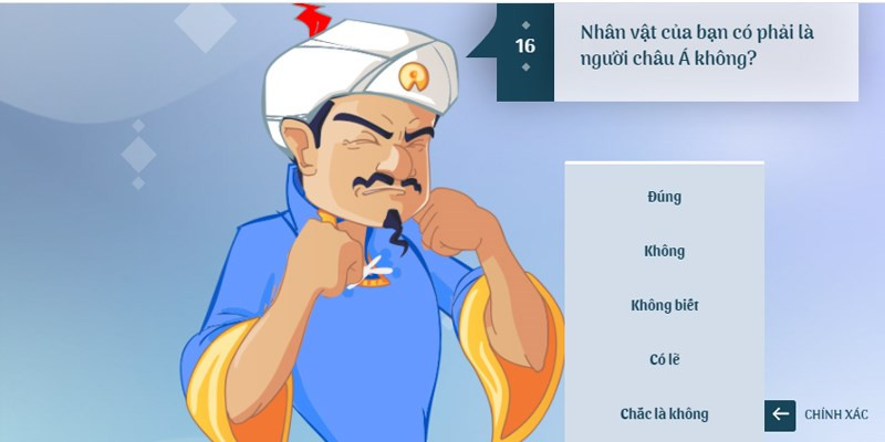 Chơi Akinator Tiếng Việt: Thần Đèn Đoán Suy Nghĩ Của Bạn