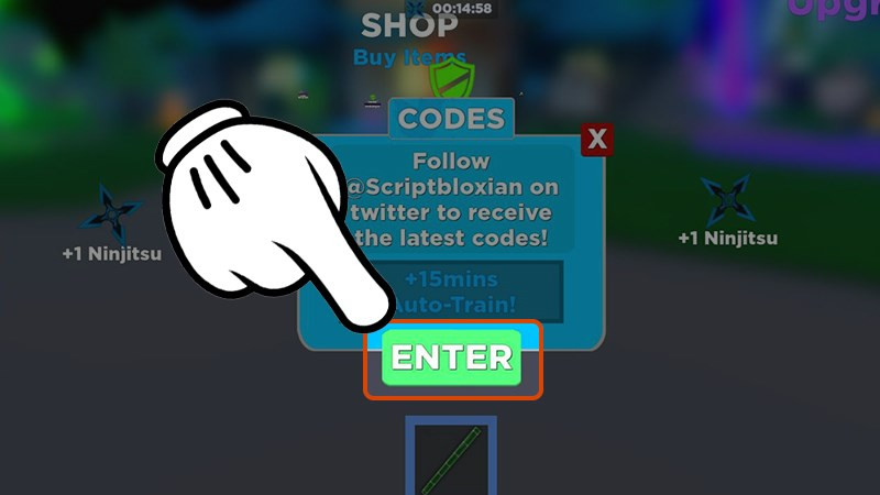 Code Ninja Legends Roblox mới nhất (2024) và cách nhập