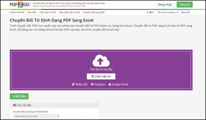 5 Cách Chuyển Đổi File PDF Sang Excel Miễn Phí, Giữ Nguyên Định Dạng