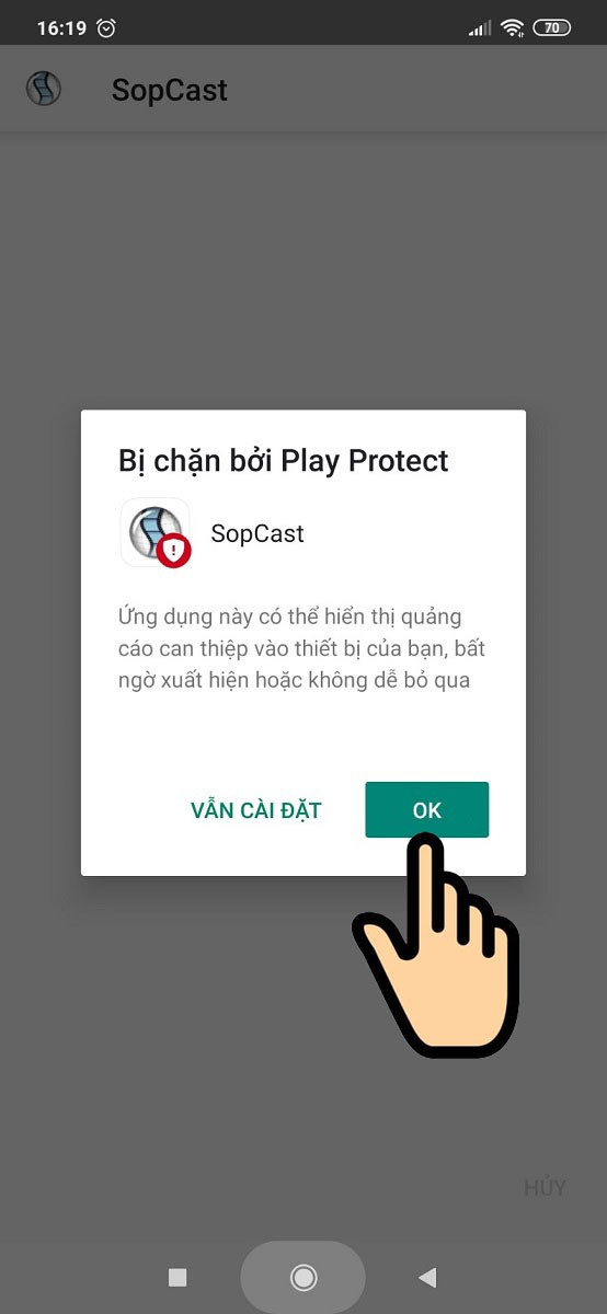 Hướng dẫn Tải và Cài đặt SopCast APK Xem Bóng Đá Miễn Phí Trên Android