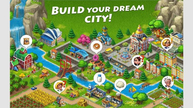 ALT: Giao diện game Township