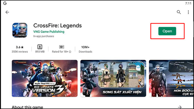 alt: Mở Crossfire: Legends trên BlueStacks