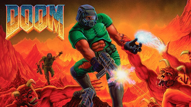 alt text: Doom (1993), một trong những tựa game FPS kinh điển nhất mọi thời đại.