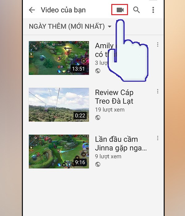 alt text: Giao diện tải video lên YouTube