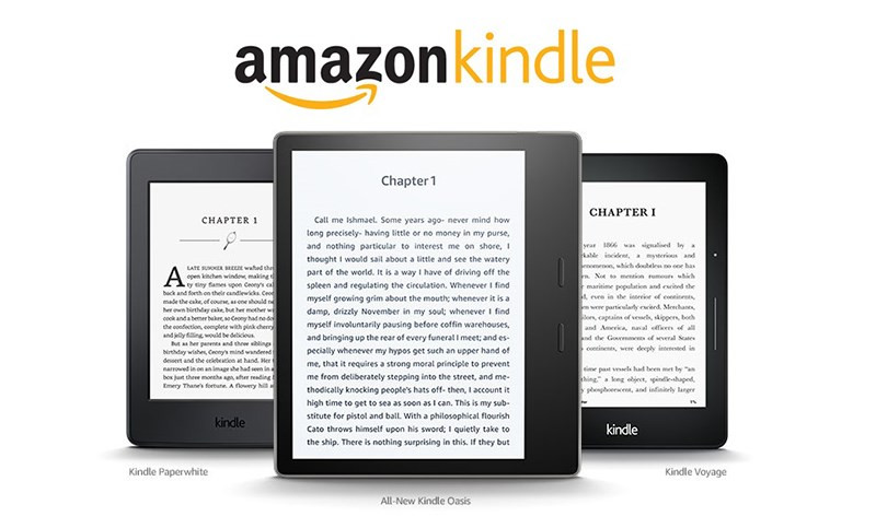 alt text: Giao diện ứng dụng Amazon Kindle