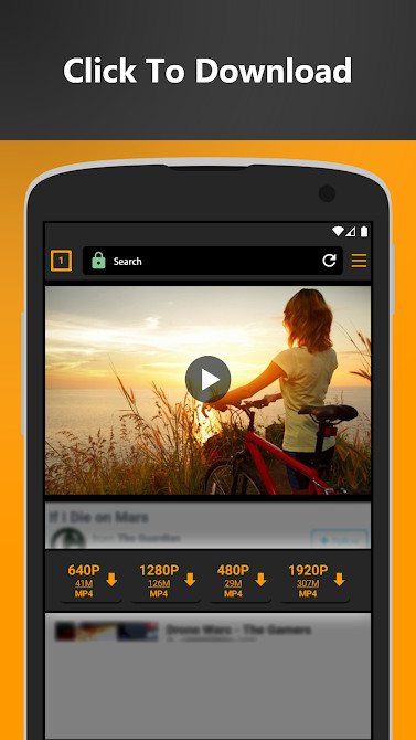 alt text: Giao diện ứng dụng Free Video Downloader Plus