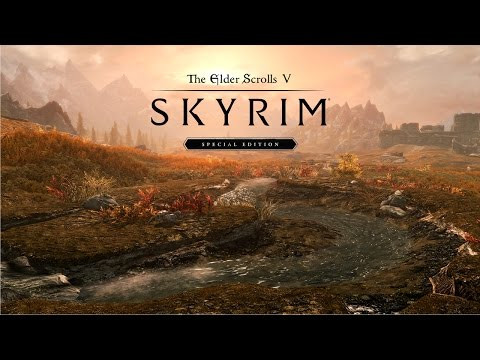 alt text: Hình ảnh game The Elder Scrolls V: Skyrim với bối cảnh thế giới mở rộng lớn