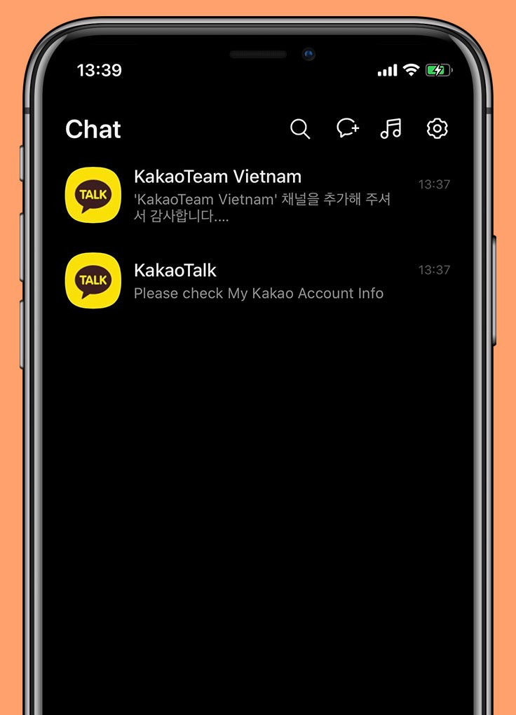 alt text: Hoàn tất đăng ký KakaoTalk