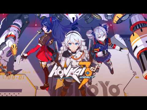 alt text: Honkai Impact 3 - Nhập vai vào các nữ chiến binh Valkyrie và chiến đấu chống lại Honkai