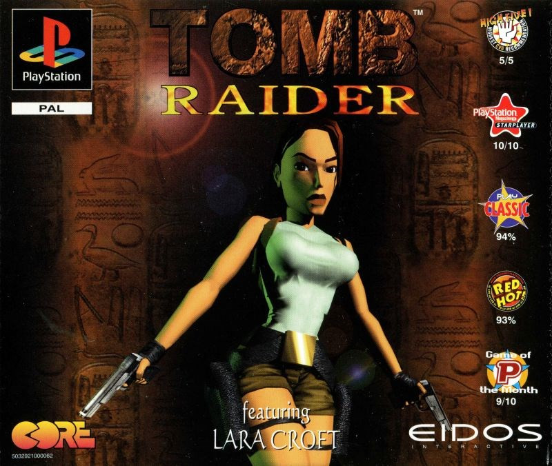 alt="Nhân vật Lara Croft trong game Tomb Raider"