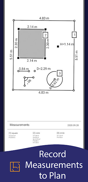 Ảnh chụp màn hình AR Ruler App