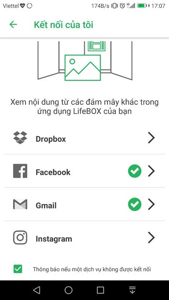 Ảnh chụp màn hình Lifebox 3