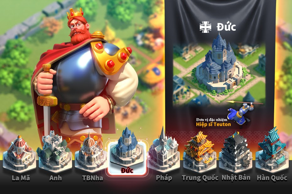 Ảnh chụp màn hình Rise of Kingdoms