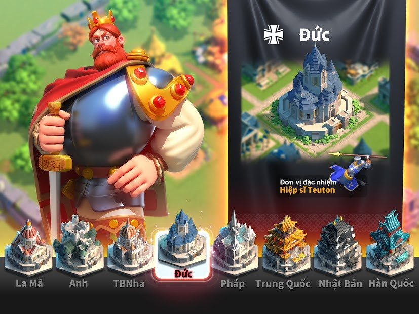 Ảnh chụp màn hình Rise of Kingdoms