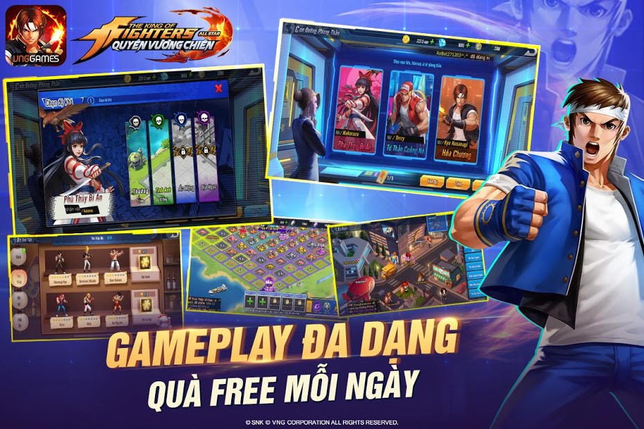 Ảnh màn hình KOF AllStar