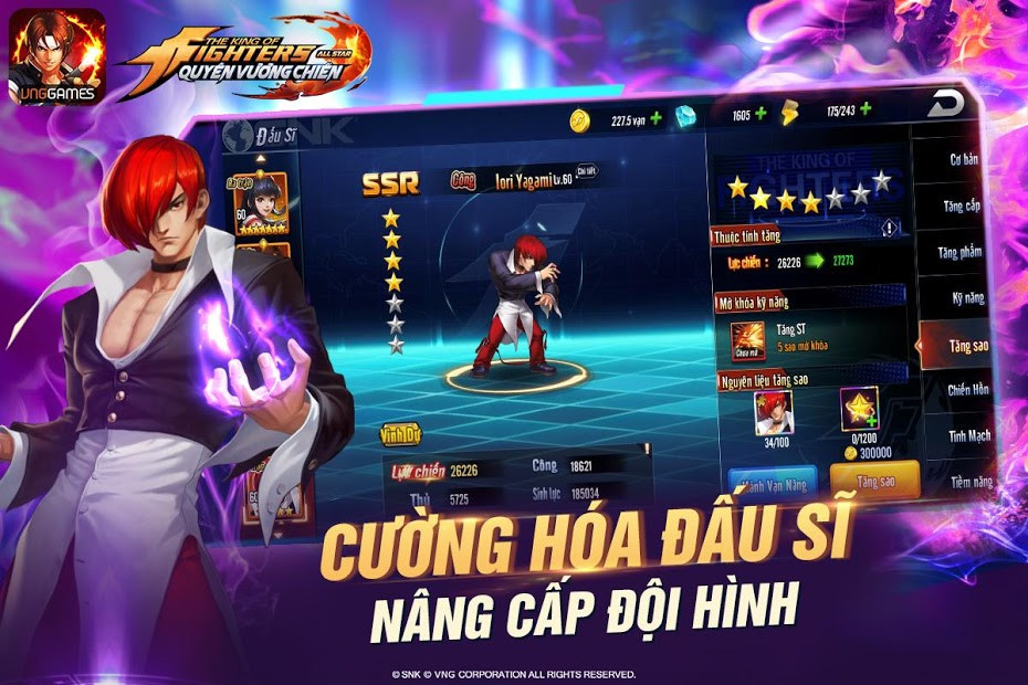 Ảnh màn hình KOF AllStar