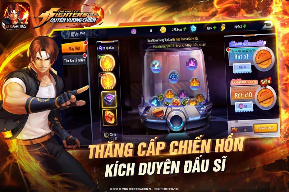 Ảnh màn hình KOF AllStar