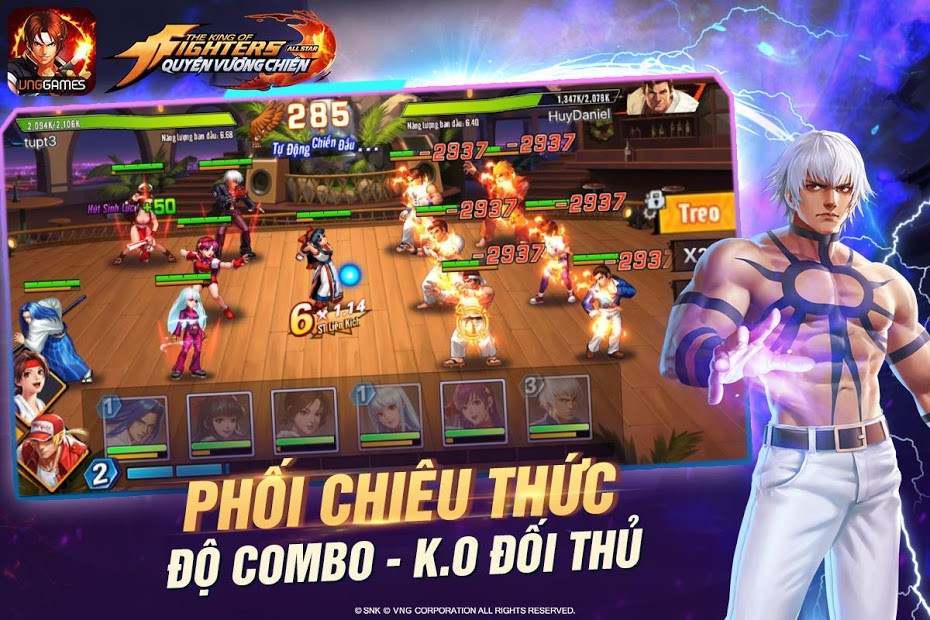 Ảnh màn hình KOF AllStar