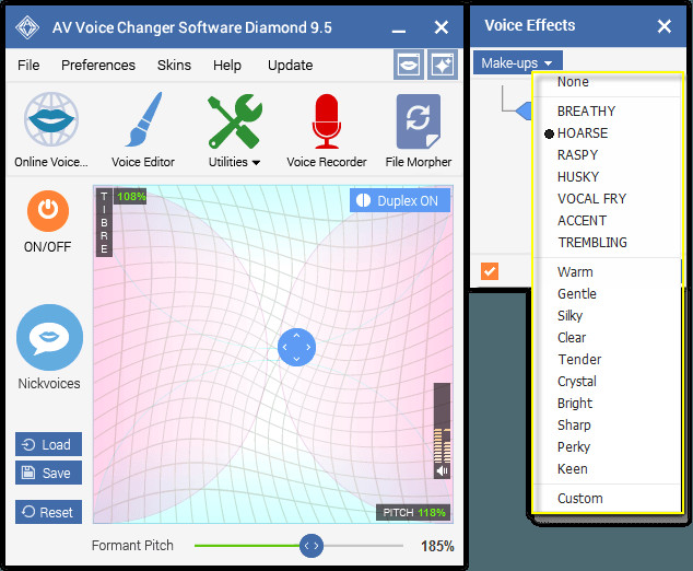 AV Voice Changer Software Diamond