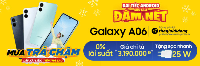 Banner quảng cáo điện thoại Samsung