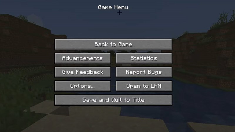 Bật cheat Minecraft PC bước 1