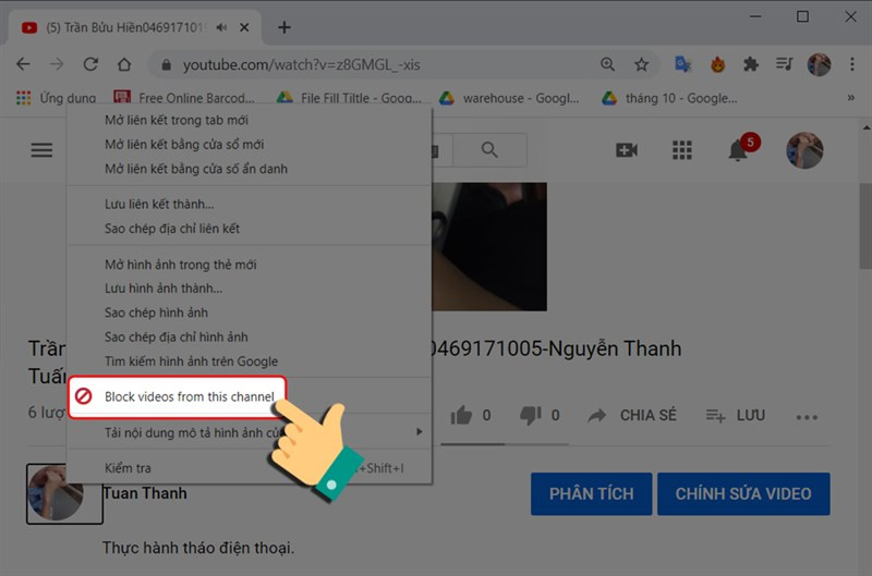 Cách Chặn Kênh YouTube Trên Máy Tính và Điện Thoại Dễ Dàng