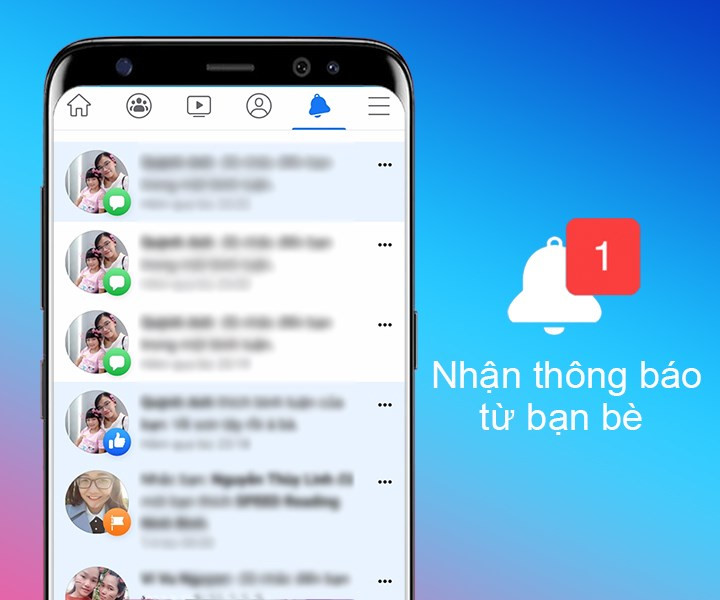 Cập nhật th&ocirc;ng b&aacute;o của bạn b&egrave; thường xuy&ecirc;n tr&ecirc;n facebook 