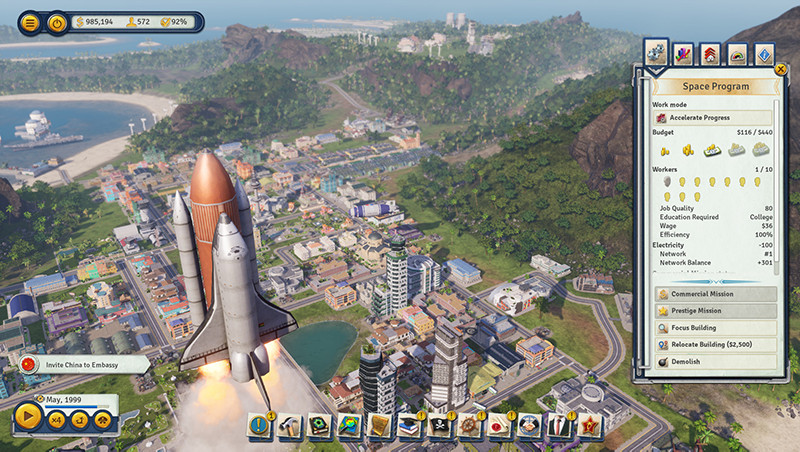 C&aacute;c c&ocirc;ng tr&igrave;nh trong Tropico 6