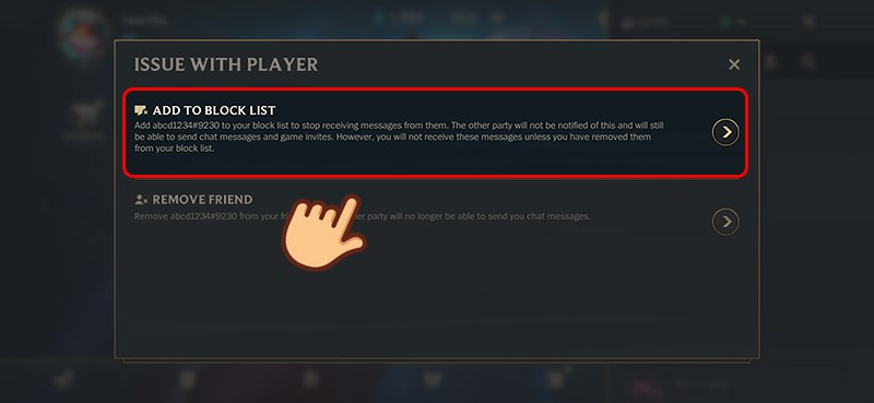 Hướng Dẫn Chặn Và Bỏ Chặn Người Chơi Trong Liên Minh Huyền Thoại: Tốc Chiến