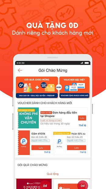 Chi tiết sản phẩm trên Shopee