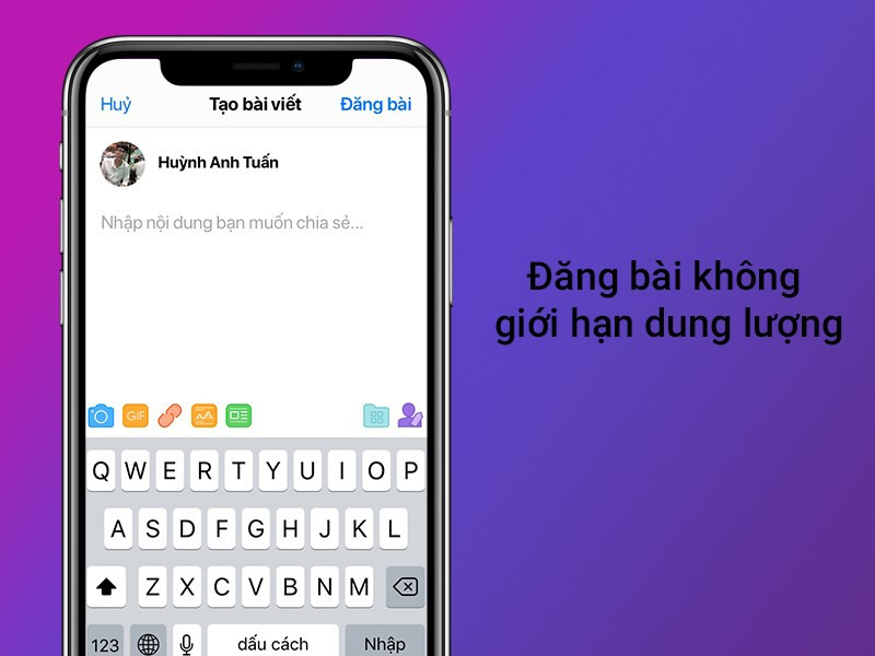 Chia sẻ không giới hạn