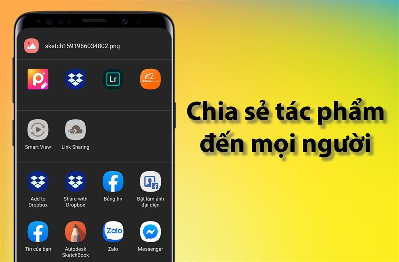 Chia sẻ tác phẩm