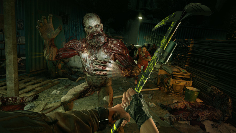 Chiến đấu với zombie trong Dying Light