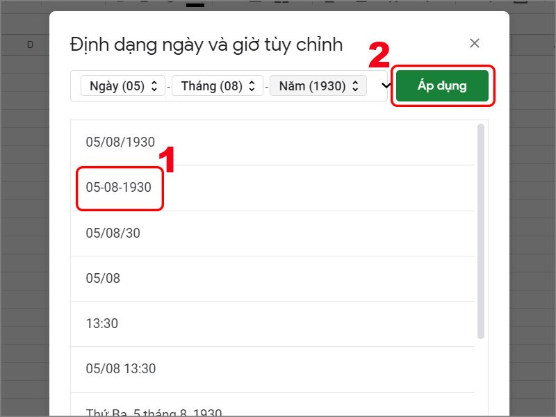 Chọn định dạng khác