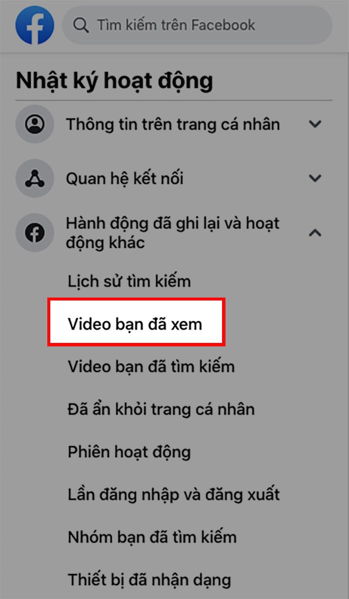 Chọn Video bạn đã xem