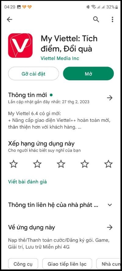 C&agrave;i đặt v&agrave; mở ứng dụng
