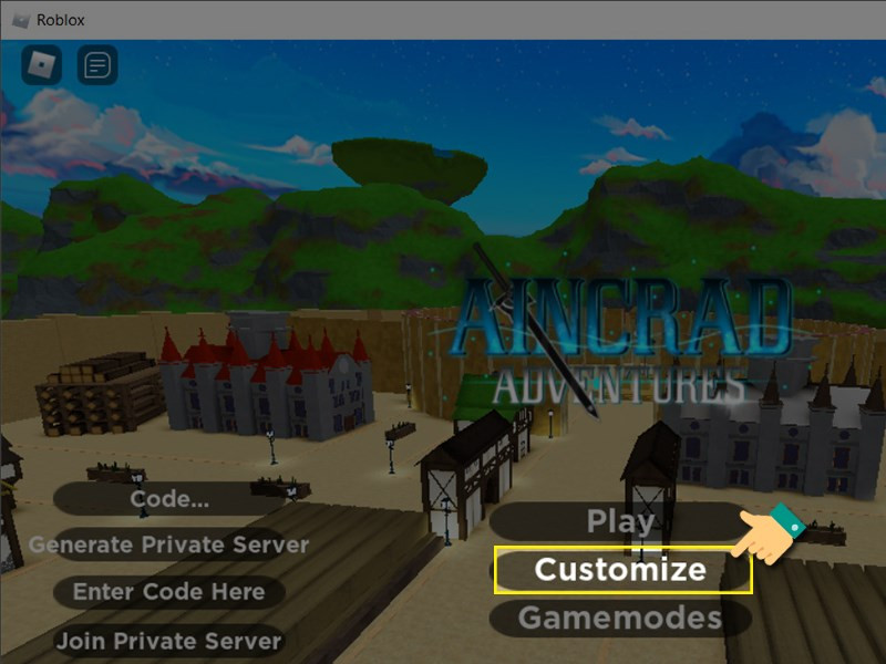 Code Aincrad Adventures Roblox mới nhất 2024 và cách nhập