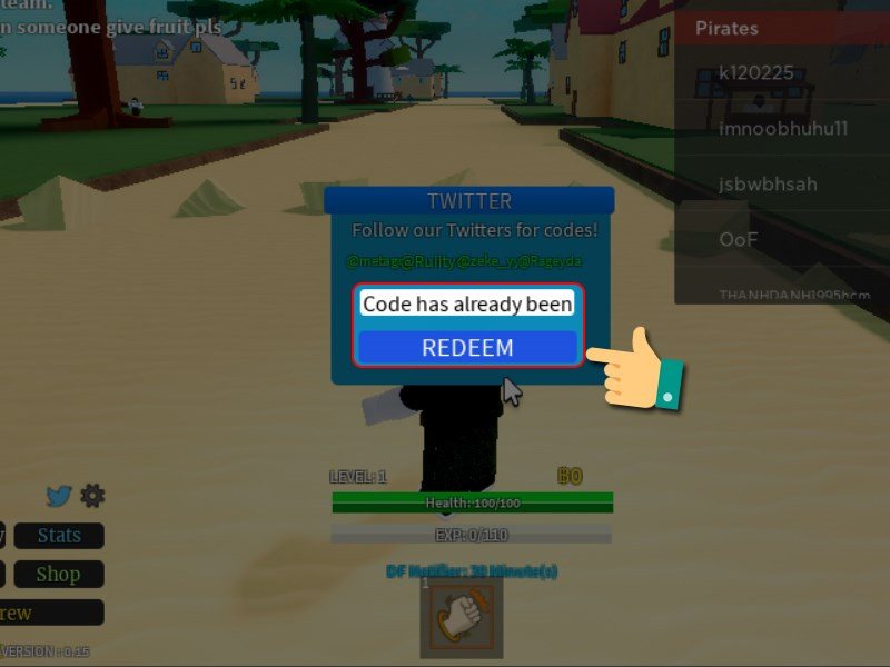 Code Saga Piece Roblox mới nhất (2024) và cách nhập code chi tiết