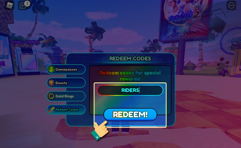 Hướng Dẫn Nhập Code Sonic Speed Simulator Trong Roblox Nhận Quà Khủng