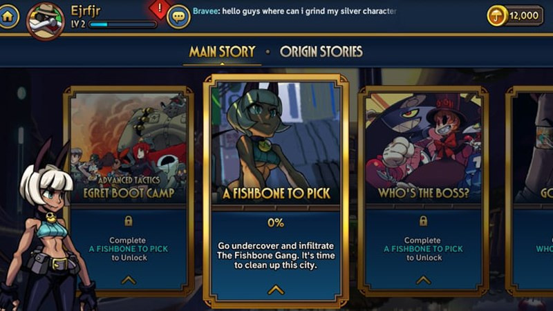 Cốt truyện Skullgirls