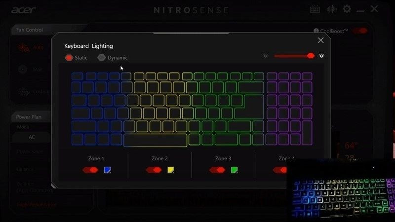 Đèn nền bàn phím RGB