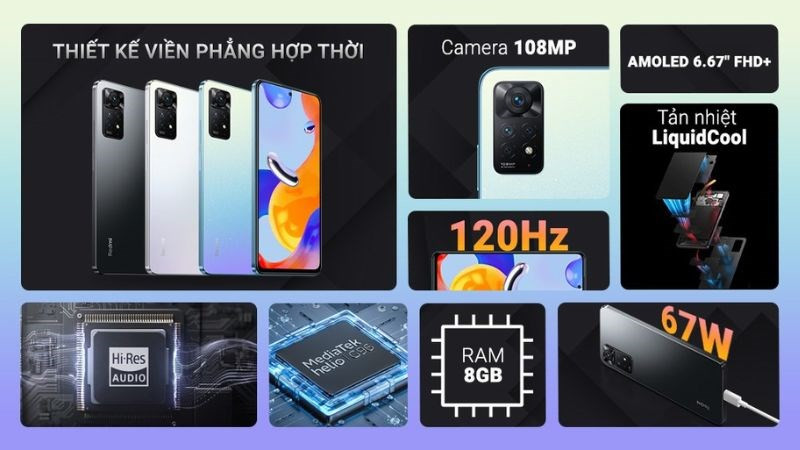 Điện thoại Xiaomi Redmi Note 11 Pro