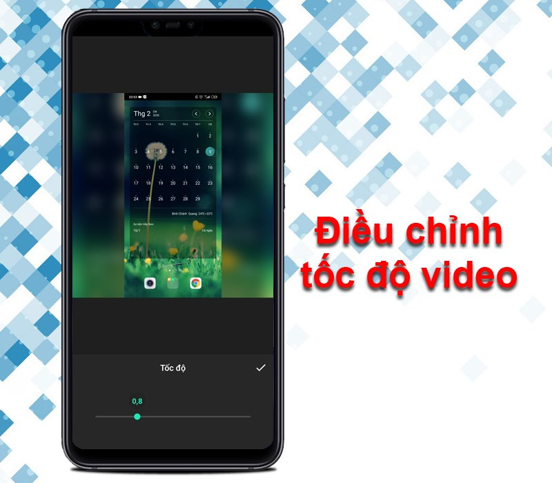 Điều chỉnh tốc độ video